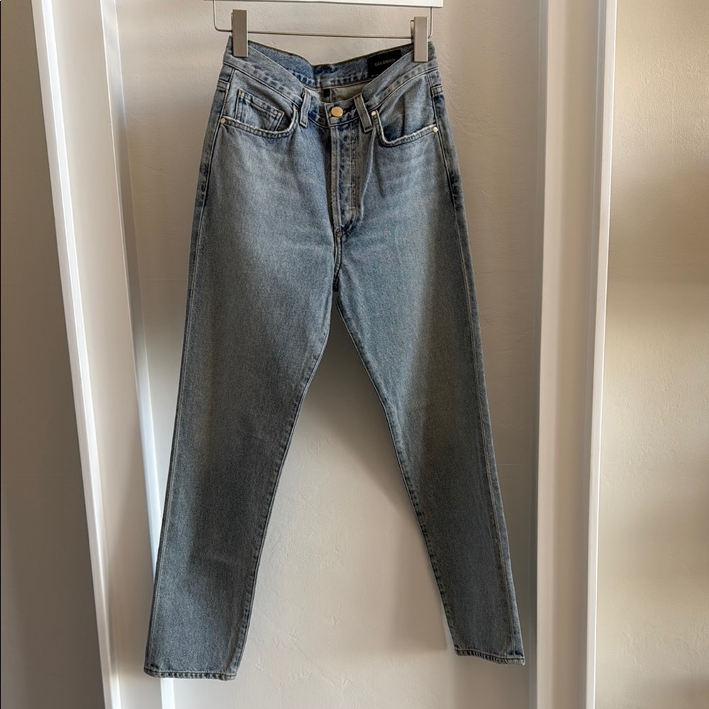 Goldsign Harper in Ridgeway. Classic Blue Denim Jeans. Size 31. NWT